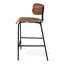 Bantam Stool with Metal Frame-929591172