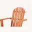 Chaise Adirondack en bois pour enfants, salon extérieur en bois massif pour enfants