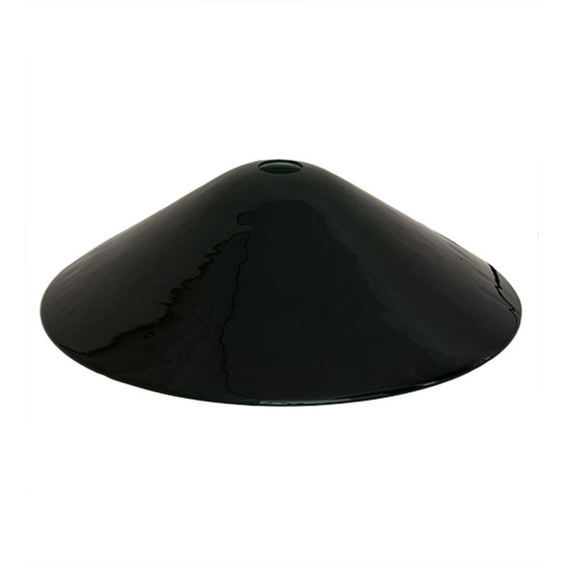 Abat-jour empire en verre H 5,5 po x l 18 po Danetra