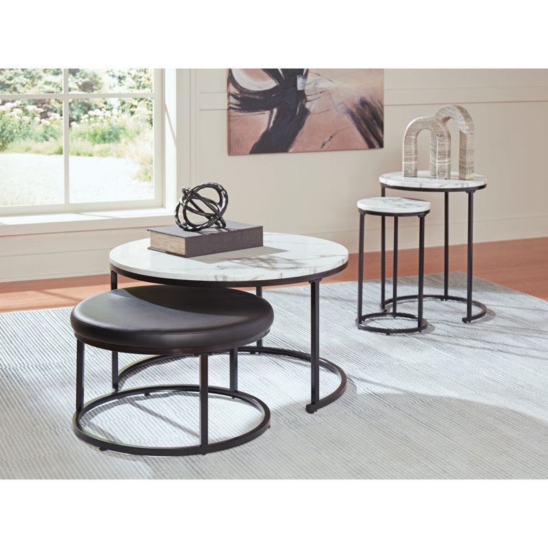 Ensemble de 4 tables Delane