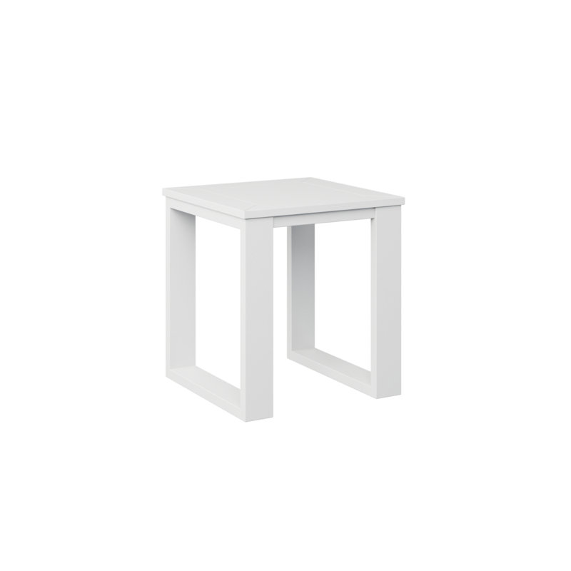 Table de bout berlinoise berlinoise, Blanc mat