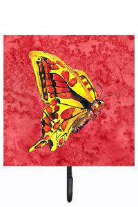 Porte-laisse papillon et crochet mural