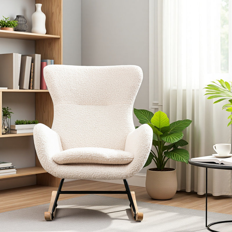 Chaise berçante Teddy