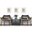 Housse et insert de coussin rectangulaire intérieur / extérieur en polyester / mélange de polyester Chamu-99277264-83783539