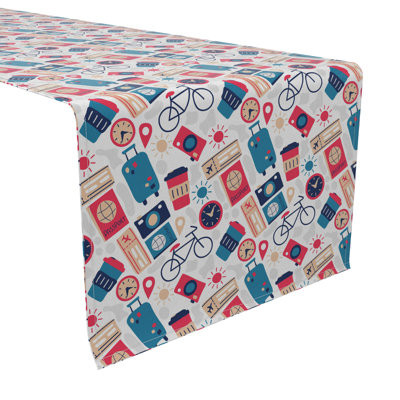Rectangular Cotton Twill Table Runner