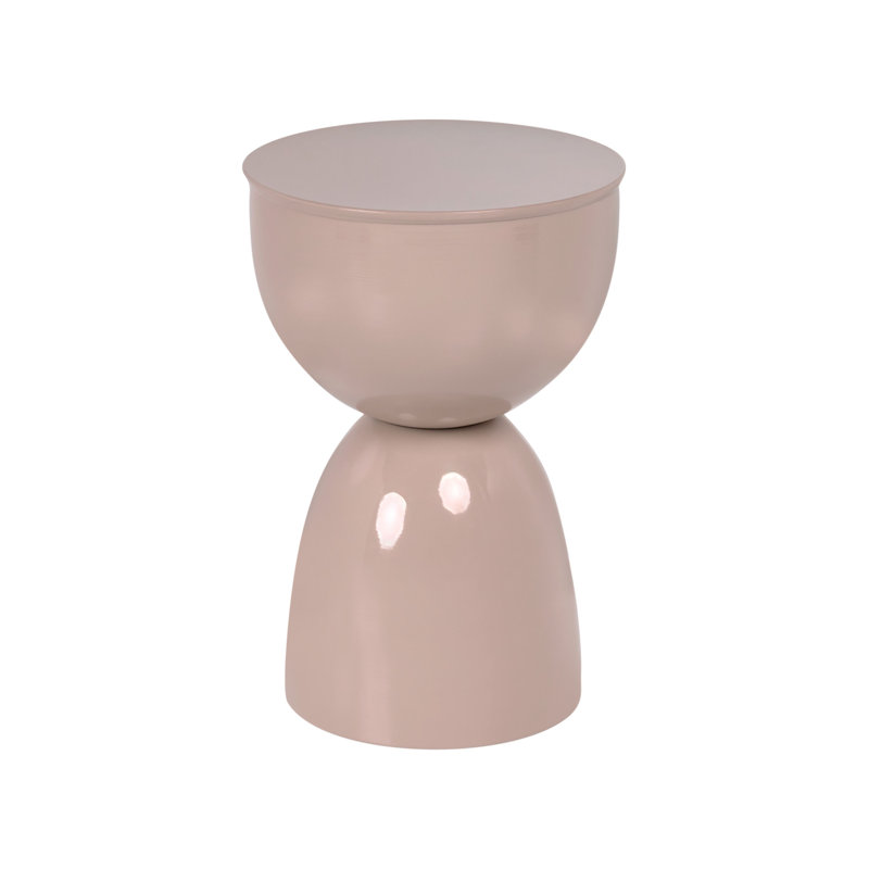 Side Table CANYON Metal, Beige