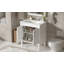 Armoire de meuble-lavabo 30 po avec lavabo en céramique, 30 po, armoire de rangement avec portes à fermeture douce et pieds en bois massif