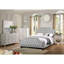 Modern Bedroom Side Shelf With 1 Nightstand In White Finish - Poplar Wood And Bedside Table Open