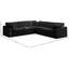 Canapé modulaire de 105 po Atis-395945909