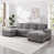 Gray Polyester