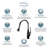 Transolid Layla Pull Out Kitchen Faucet-26308873