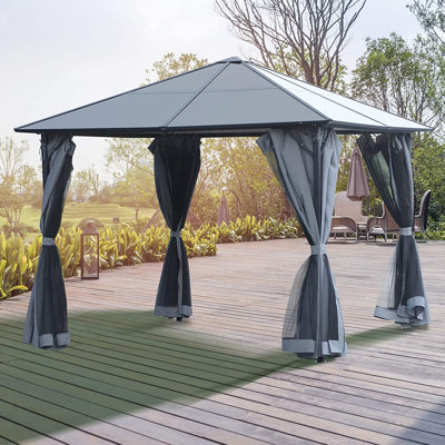 Milanna 4m x 3m Steel Party Tent