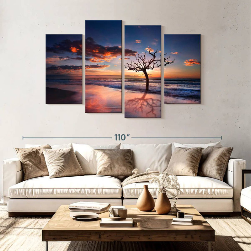 Gillard Tree In The Sea, 54" H x 84" W