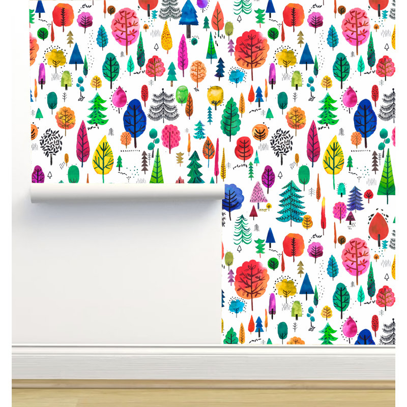 Rouleau de papier peint adhésif 12 pi x 2 pi Ninola Designs