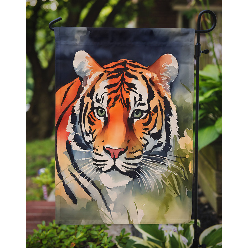 Drapeau du jardin du tigre