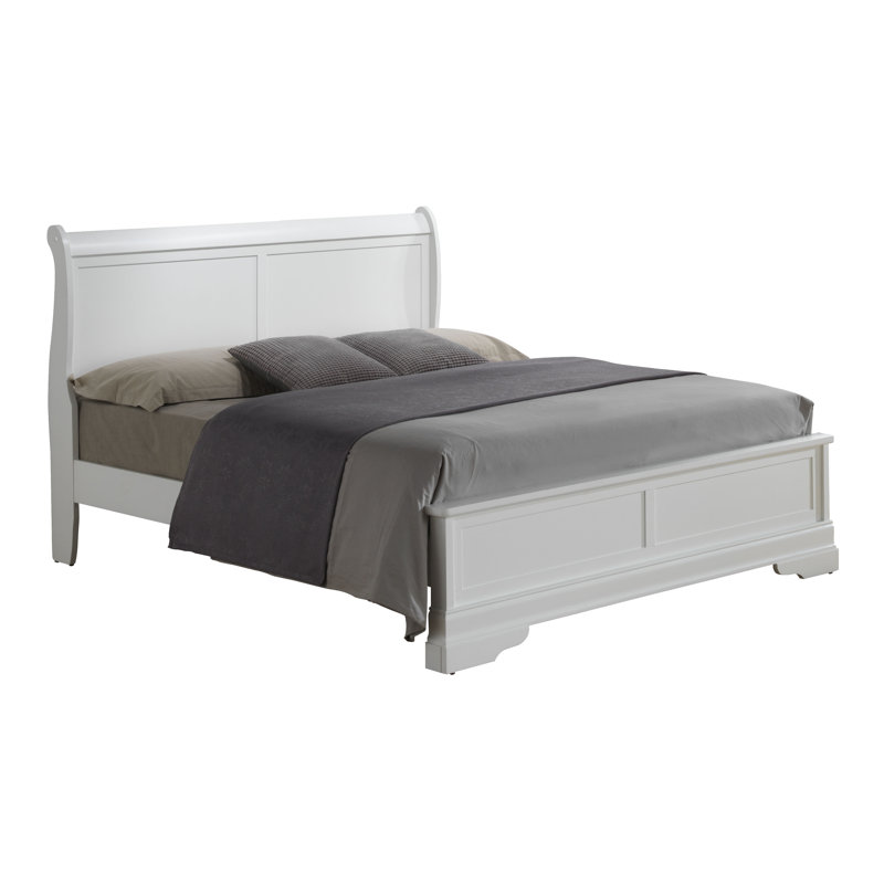 Citronelle Standard Bed, King, White