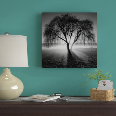 « lightning tree i », reproduction de photo sur toile tendue
