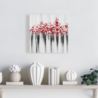 " Little Peas Red " Painting Print