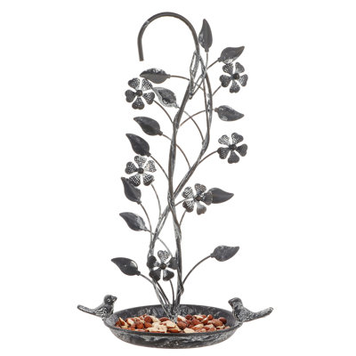 Aloy Rodent Resistant Hanging Tray Bird Feeder