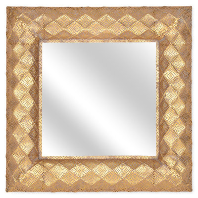 Oakland Metal Flat Wall Mirror