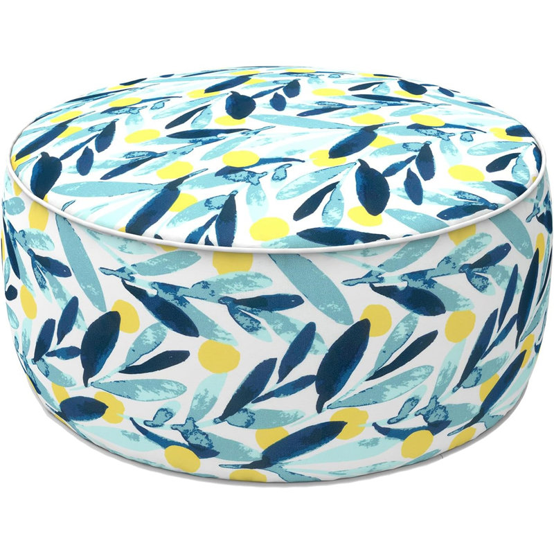 Lot de 2 poufs gonflables extérieurs 21 po x 21 po x 9 po