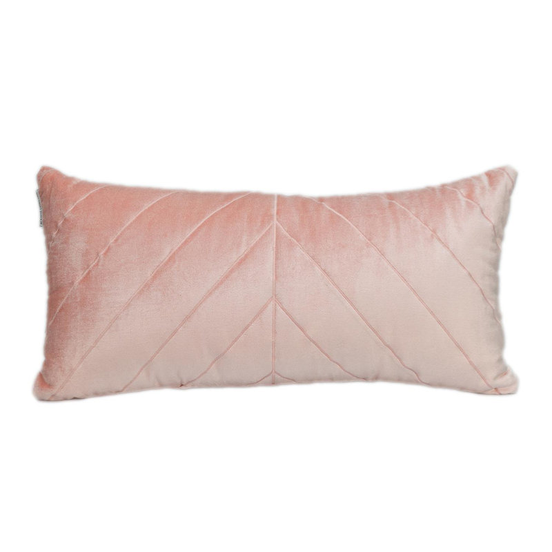 Parkland Collection Tobyn TransitionalQuilted Pink Throw Pillow, Pink