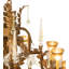 Lustre empire à intensité variable 13 lumières