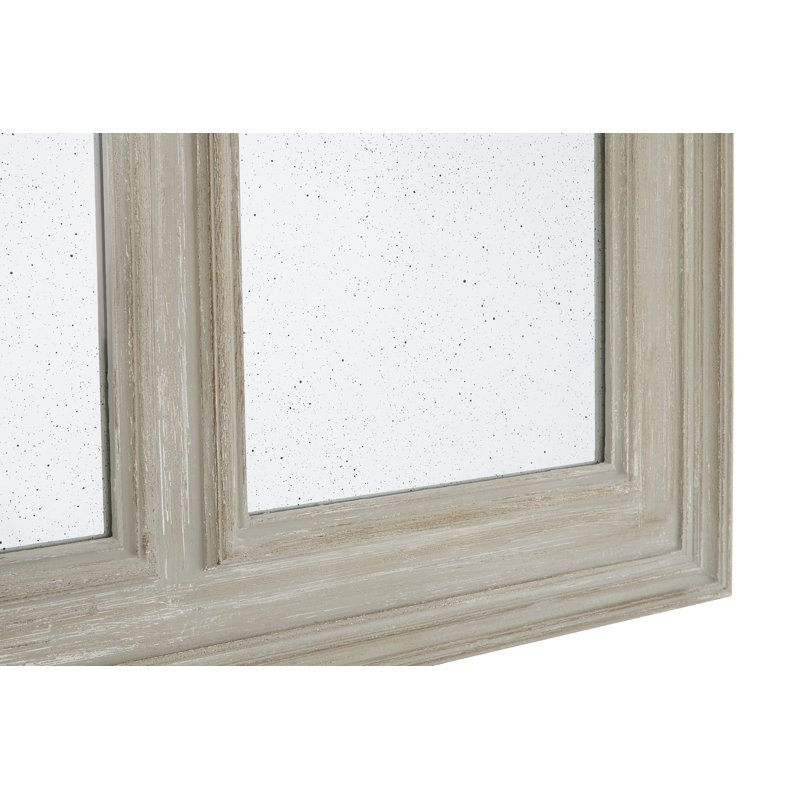 Ferretti Solid Wood Flat Wall Mirror