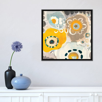 «Be You», peinture sur toile tendue