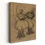 Deux Danseuses Classic Contemporary Wall Art Print by Edgar Degas - 1 Piece Wrapped Canvas Wall Art-272753204