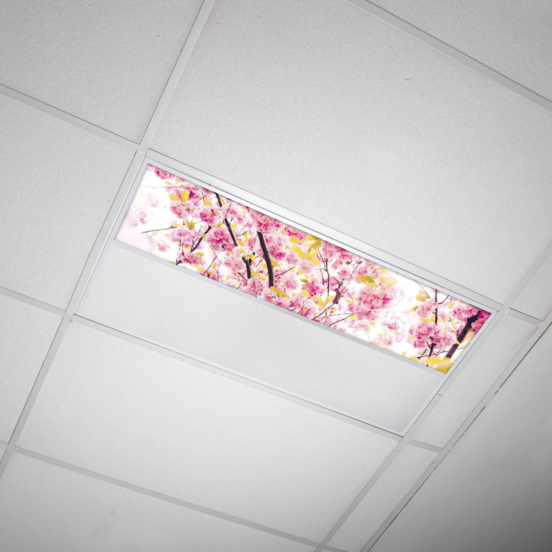 Flower Rectangle Fixture Component Ceiling Light