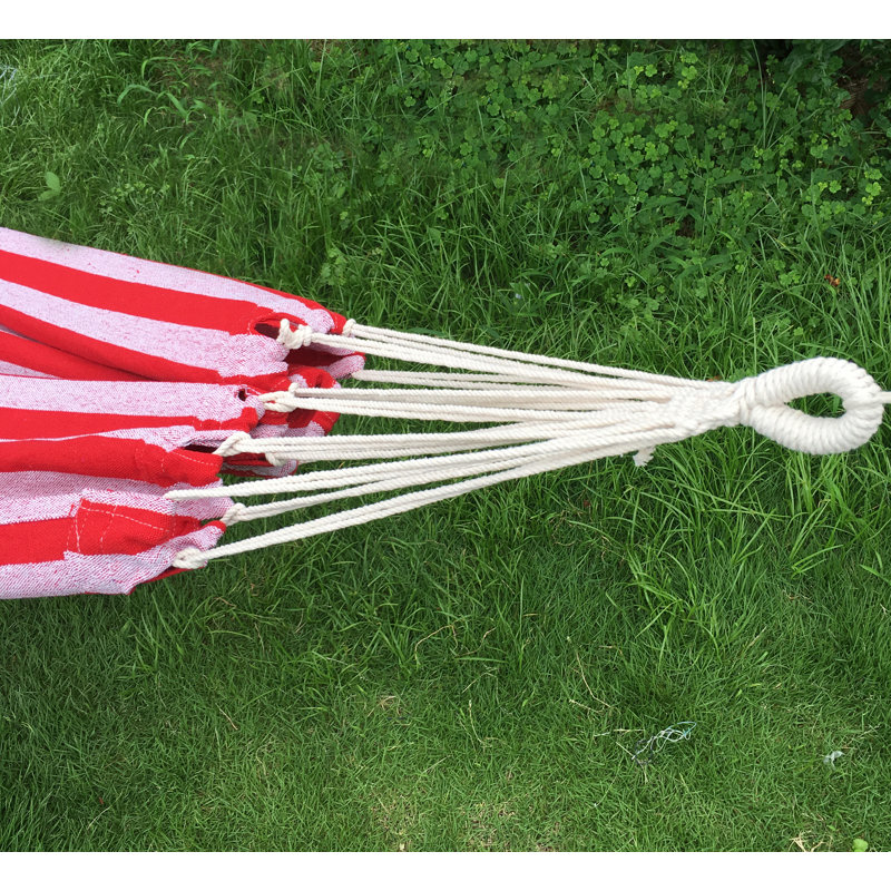 1 Person Camping Hammock, Red/White