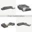 Canapé modulaire rembourré Boneless L de 132 po-401732571