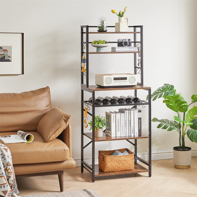 Avontay 58cm W Metal Shelving Unit
