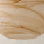 18.5cm H Glass Bowl Pendant Shade ( Slip-On ) in Beige