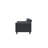 Ibiza 57.87" Round Arm Tufted Back Loveseat-86536468