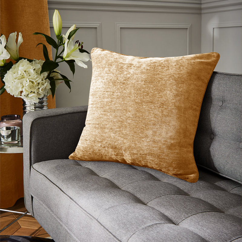 Meharg Square Cushion, Gold