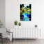 «Vibrant Lake Reflections Colorful Peaceful Serene Lily Landscape Nature», art mural-129144944