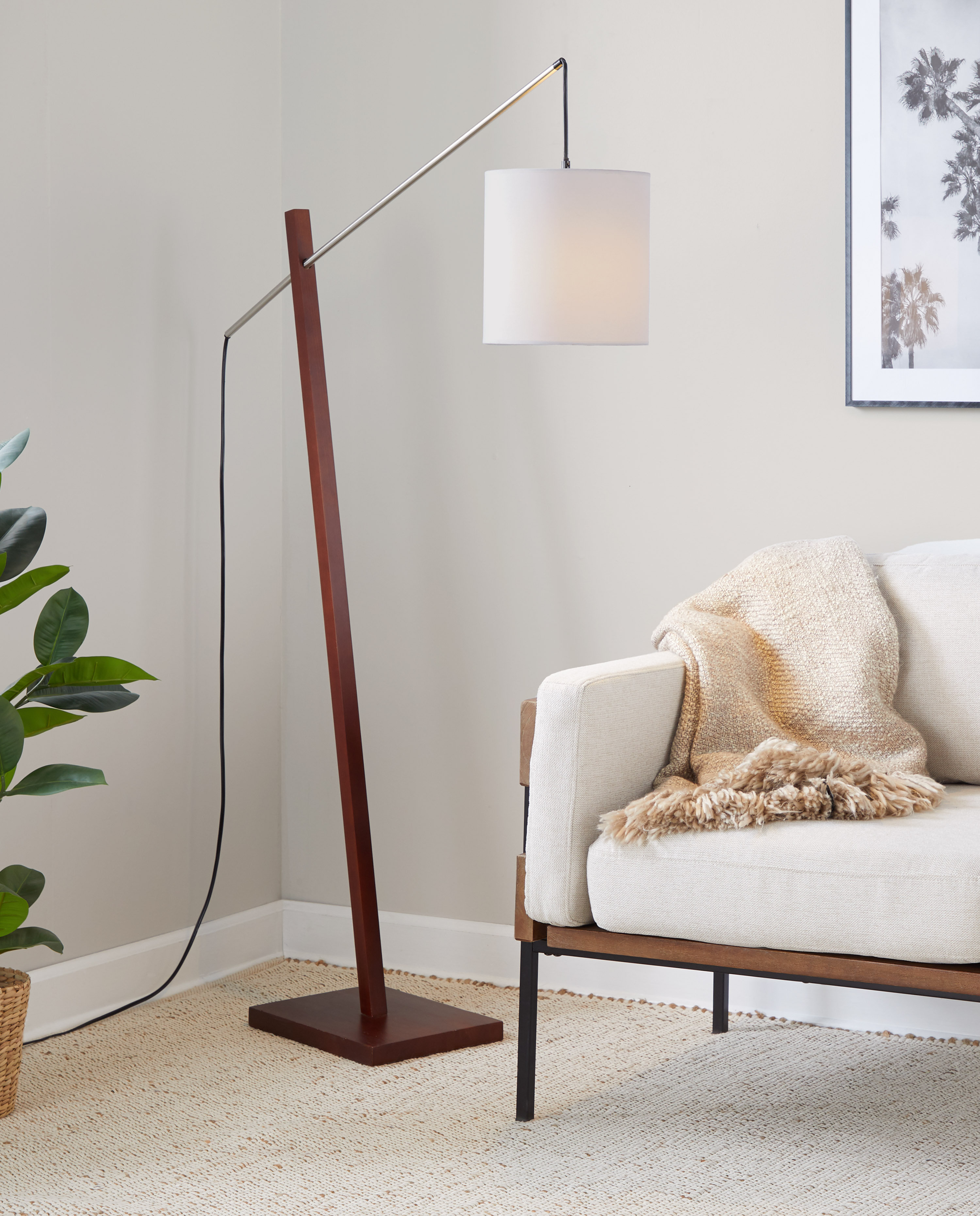 Bronx tripod floor deals lamp