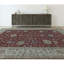 Tapis rouge et beige noué à la main de haute qualité