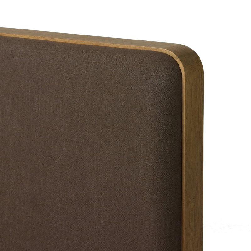 Pierce Upholstered Bed, Savoy Coffee/Dark Brown, King