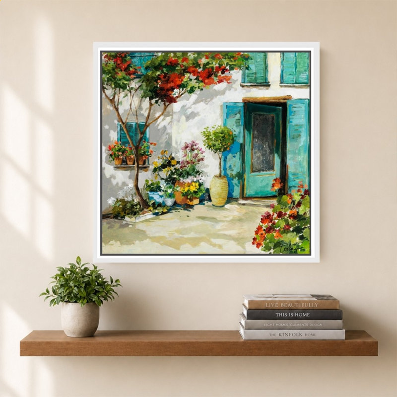 "Entrée tropicale" par Lorenzo Collective - Impression sur toile