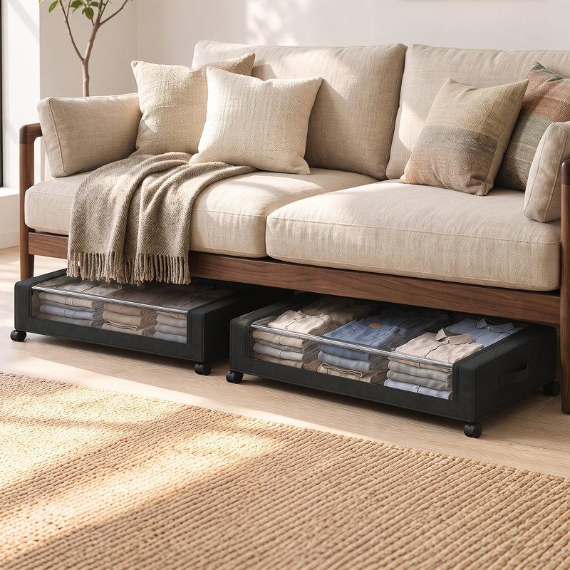 HOMCOM Underbed Storage