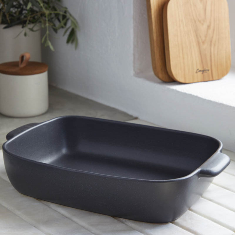 Maison rectangulaire Casafina Pacifica, Gris graine, L 19,3 po x l 12,6 po