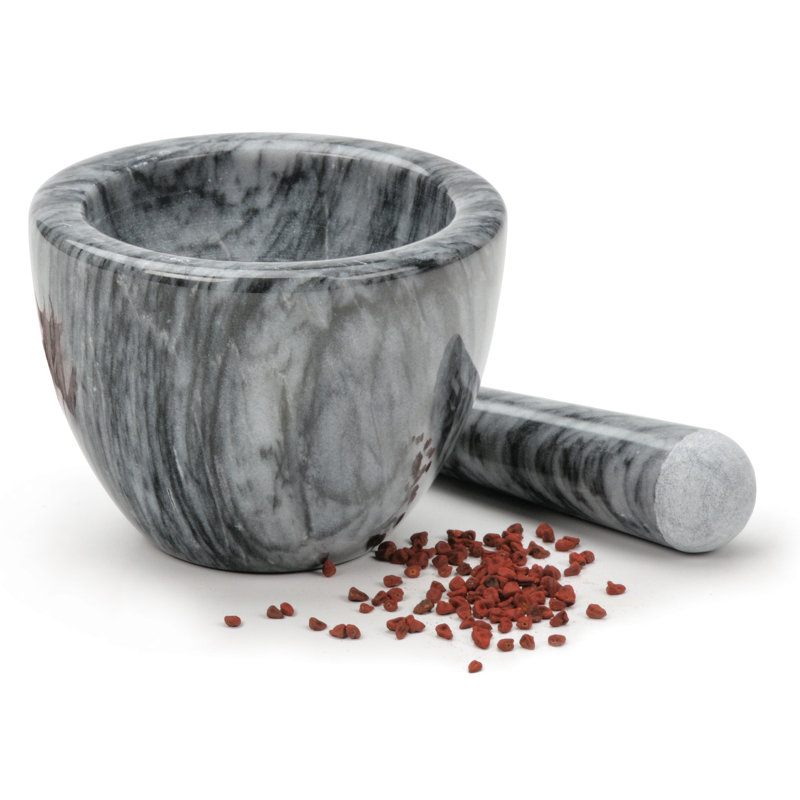 Marble Mortar And Pestle Set