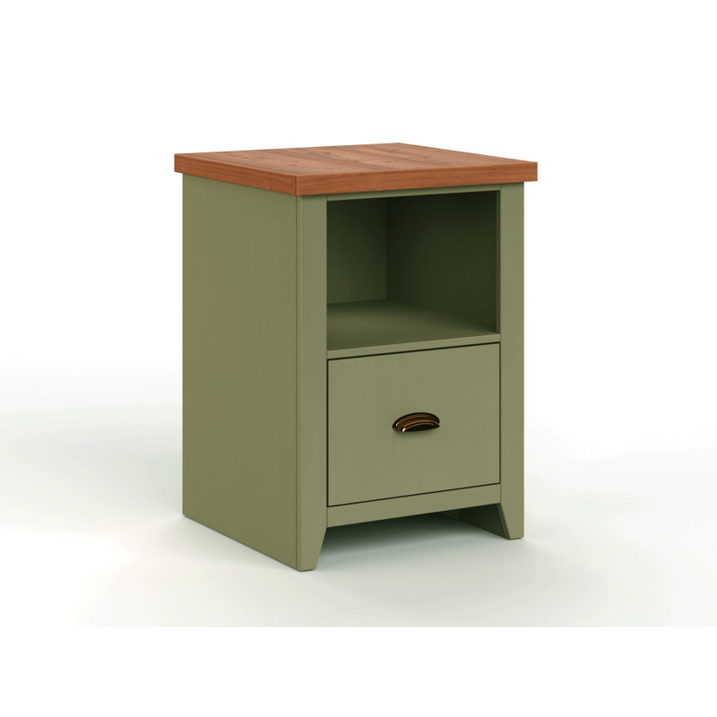 Classeur 22 po pour bureau - Sage / Fruitwood