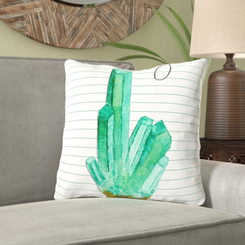 Coussin décoratif Roger, Microsuède, Intérieur