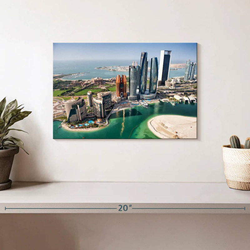 Abu Dhabi Structures, 8" H x 12" W