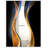 Contemporary Wall Mirror, Modern Wave Accent Mirror - Wave Contemporary-40086738