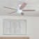 Romario 52" Ceiling Fan with LED Light
